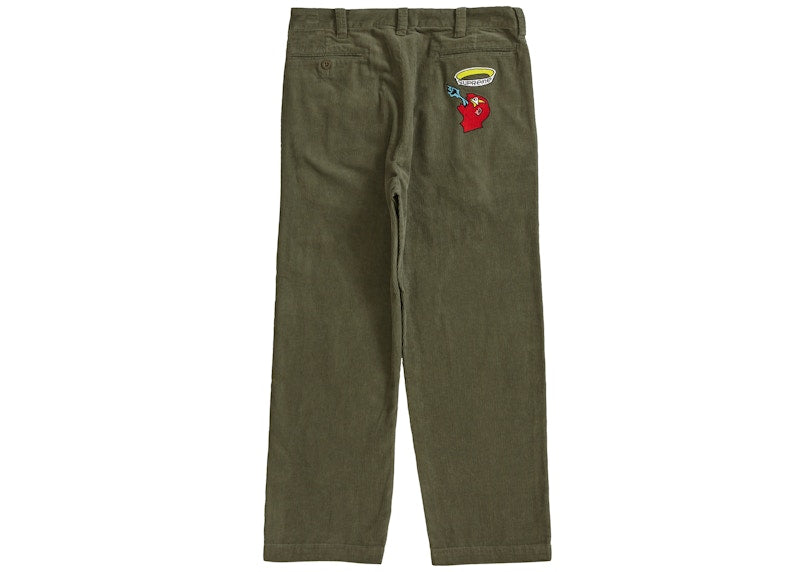 Supreme Gonz Corduroy Chino Pant Dusty Green