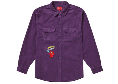 Supreme Gonz Corduroy Work Shirt Purple