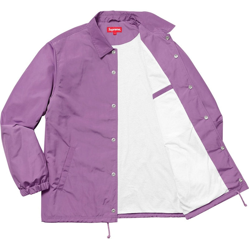 Supreme Gonz Logo Coaches Jacket Violet