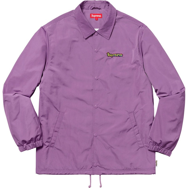 Supreme Gonz Logo Coaches Jacket Violet