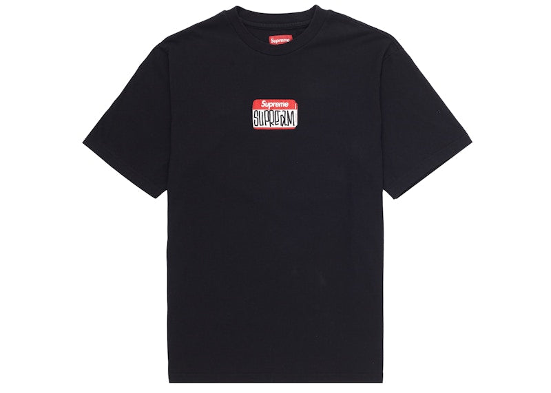 Supreme Gonz Nametag S/S Tee Black
