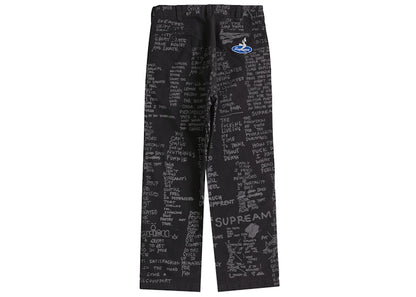 Supreme Gonz Poems Chino Pant Black