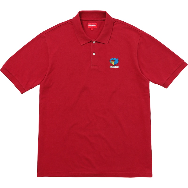 Supreme Gonz Ramm Polo Dark Red