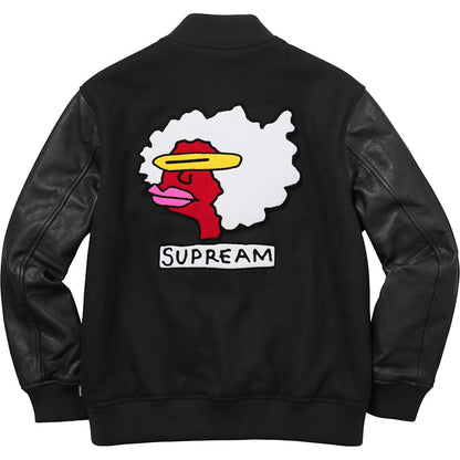 Supreme Gonz Ramm Varsity Jacket Black