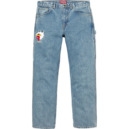 Supreme Gonz Ramm Washed Denim Painter Pant Blue