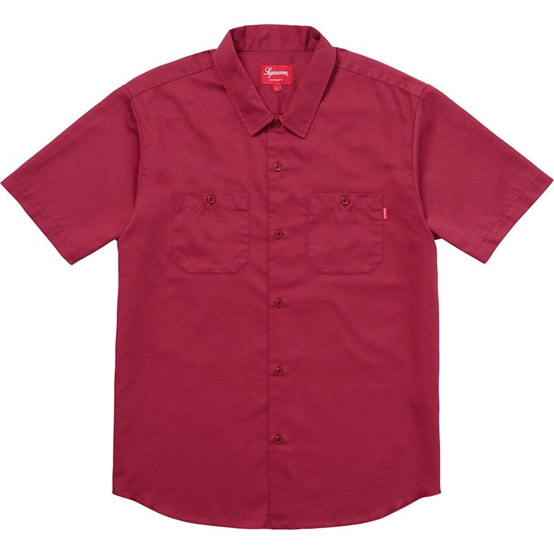 Supreme Gonz Ramm Work Shirt Light Burgundy