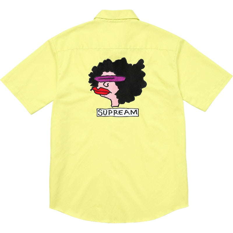 Supreme Gonz Ramm Work Shirt Light Yellow
