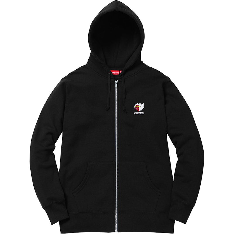 Supreme Gonz Ramm Zip Up Sweatshirt Black