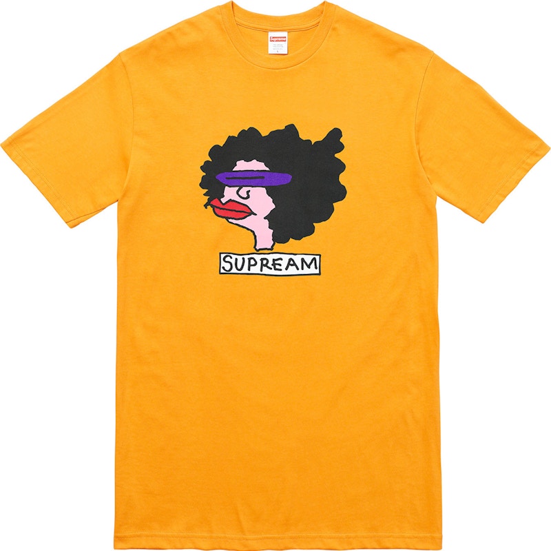 Supreme Gonz Tee Mustard