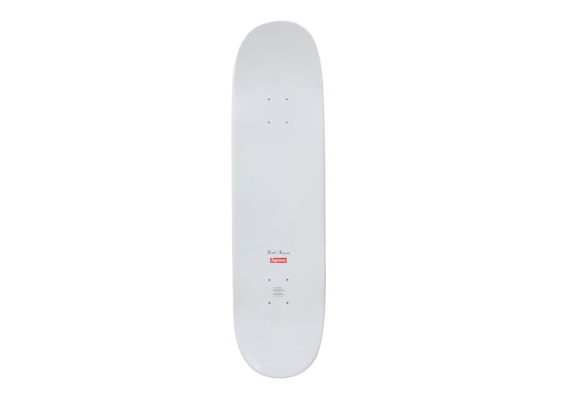 Supreme Gordon Matta Clark Skateboard Deck White