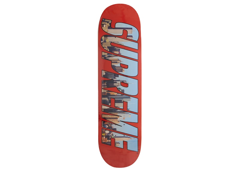 Supreme Gotham Skateboard Deck Red