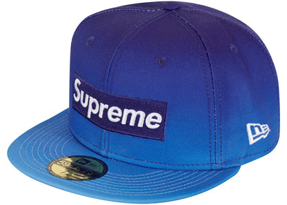 Supreme Gradient Box Logo New Era Blue