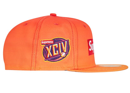 Supreme Gradient Box Logo New Era Orange