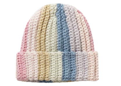 Supreme Gradient Crochet Beanie Pink