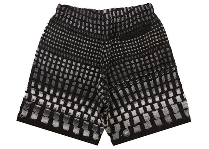 Supreme Gradient Grid Knit Short Black