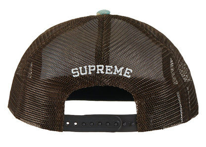 Supreme Gradient Jacquard Denim Mesh Back 5-Panel Tan