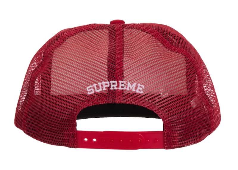Supreme Gradient Mesh Back 5-Panel Red