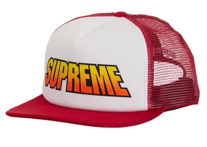 Supreme Gradient Mesh Back 5-Panel Red