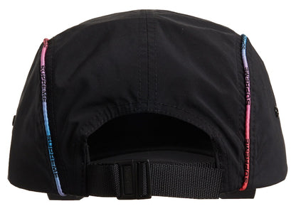 Supreme Gradient Piping Camp Cap Black