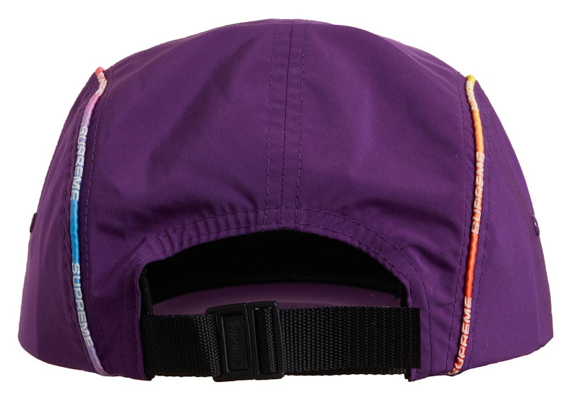 Supreme Gradient Piping Camp Cap Purple