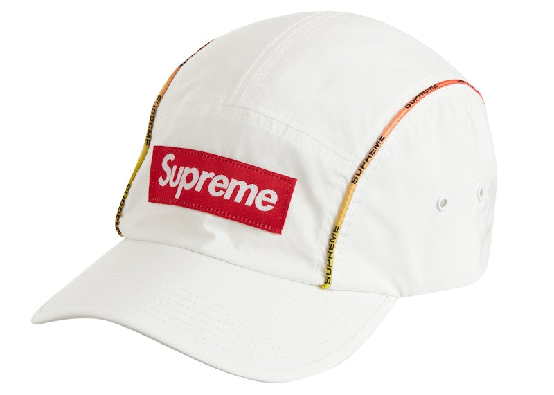 Supreme Gradient Piping Camp Cap White