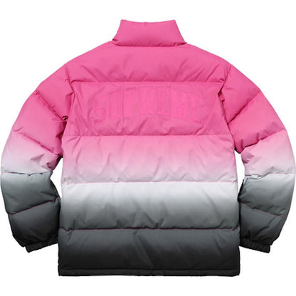 Supreme Gradient Puffy Jacket Pink