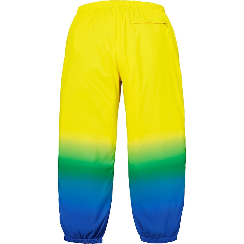 Supreme Gradient Track Pant Yellow