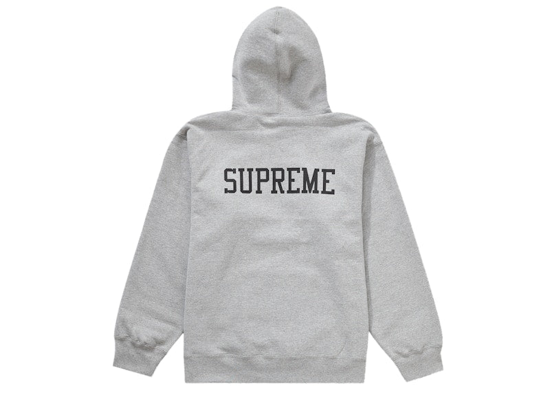 Supreme Gremlins Hooded Sweatshirt Heather Grey