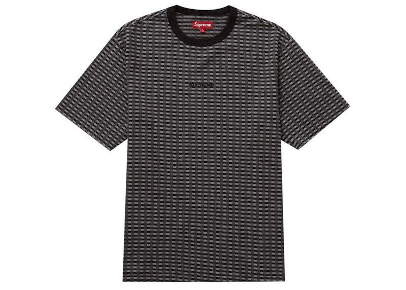 Supreme Grid Jacquard S/S Top (FW23) Black