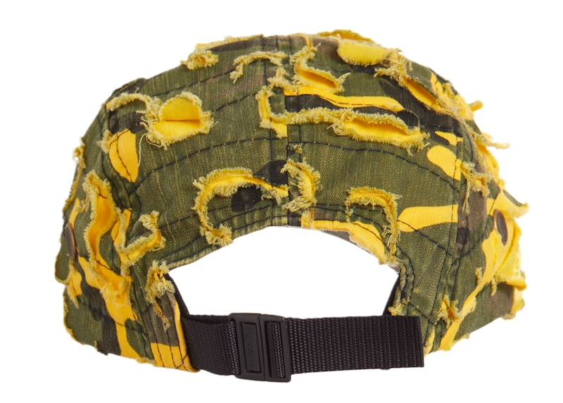 Supreme Griffin Camp Cap Yellow Camo