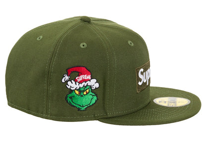 Supreme Grinch Box Logo New Era 59Fifty Fitted Cap Green