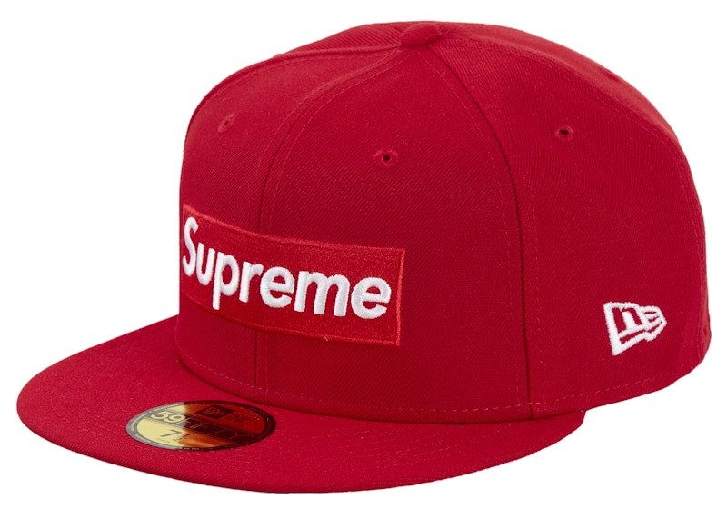 Supreme Grinch Box Logo New Era 59Fifty Fitted Cap Red