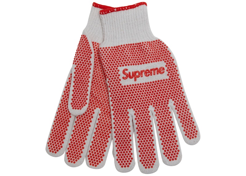 Supreme Grip Work Gloves White
