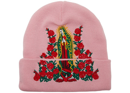 Supreme Guadalupe Beanie Pink