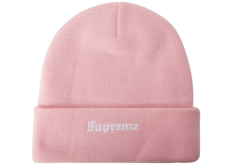 Supreme Guadalupe Beanie Pink
