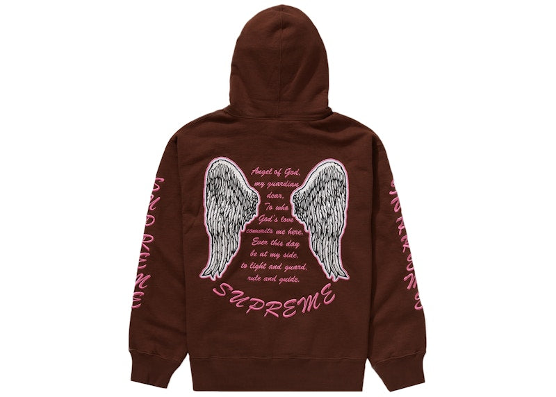 Supreme Guardian Hooded Sweatshirt Dark Brown