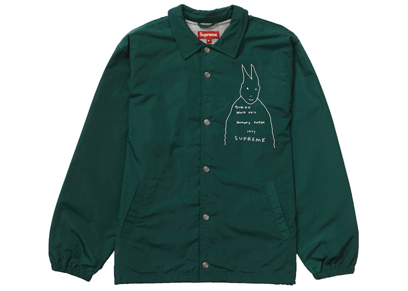 Supreme Gummo Coaches Jacket Dark Green