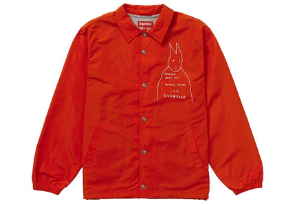 Supreme Gummo Coaches Jacket Red