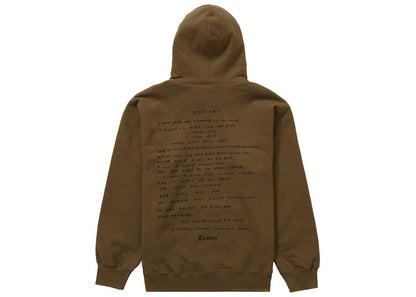 Supreme Gummo Hooded Sweatshirt Olive Brown
