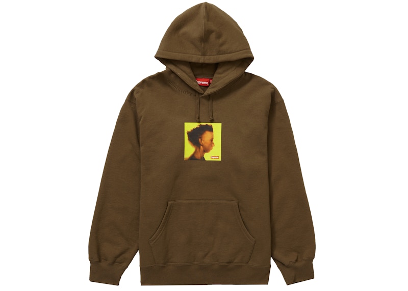 Supreme Gummo Hooded Sweatshirt Olive Brown