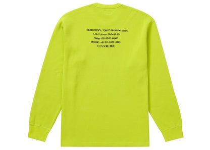 Supreme HQ Waffle Thermal Acid Green