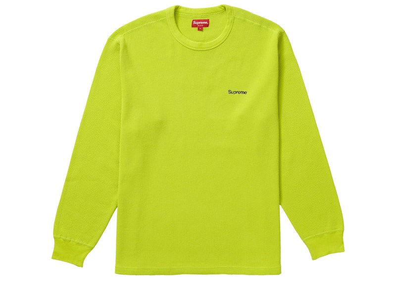 Supreme HQ Waffle Thermal Acid Green
