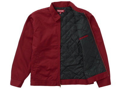 Supreme H.R. Giger Embroidered Work Jacket Red