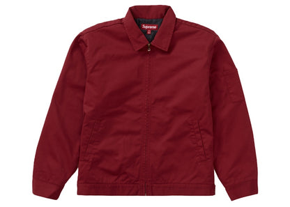 Supreme H.R. Giger Embroidered Work Jacket Red