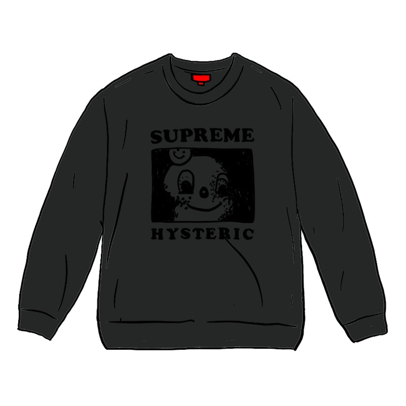 Supreme HYSTERIC GLAMOUR Crewneck Black