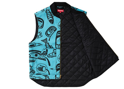 Supreme Haida Work Vest Teal