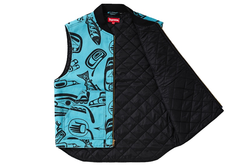 Supreme Haida Work Vest Teal