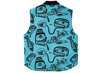 Supreme Haida Work Vest Teal