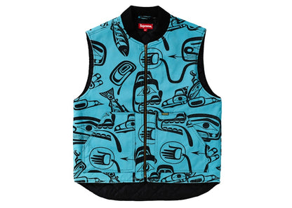 Supreme Haida Work Vest Teal