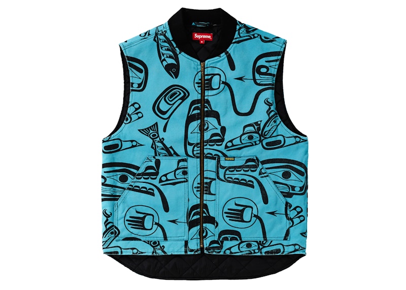 Supreme Haida Work Vest Teal